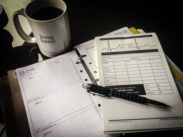 Custom Half Sheet Invoice Forms