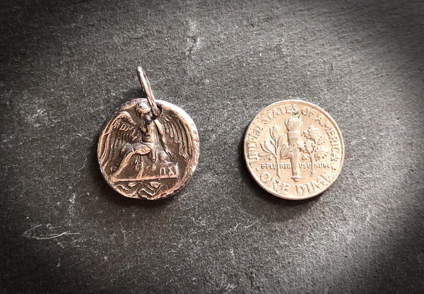 Angel Bas Relief Pendant