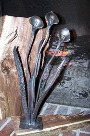 Forged Flower Calla Lilies