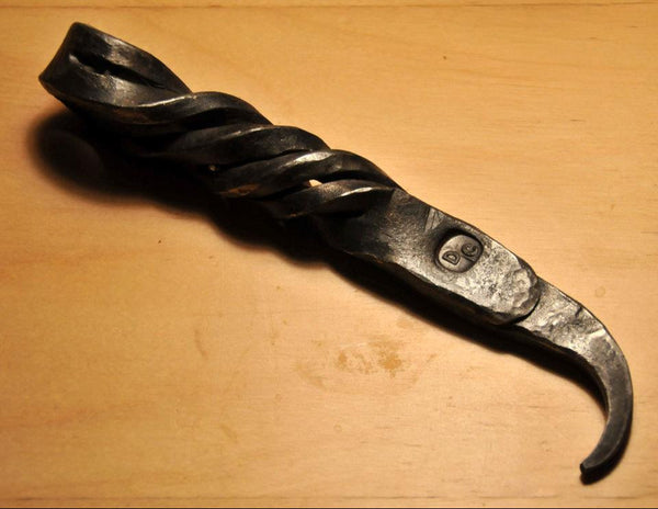Forged Hoof Pick Twisted