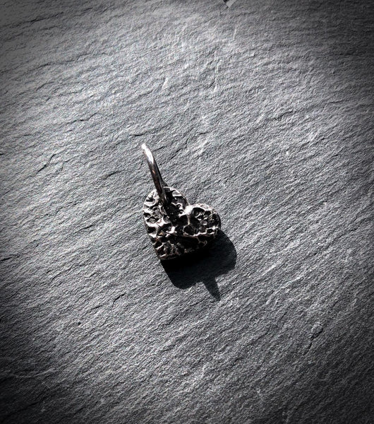 Scarred Heart  Bas Relief Pendant